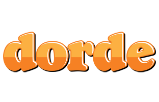 Dorde orange logo