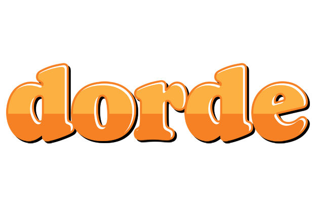 Dorde orange logo