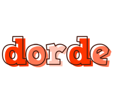 Dorde paint logo