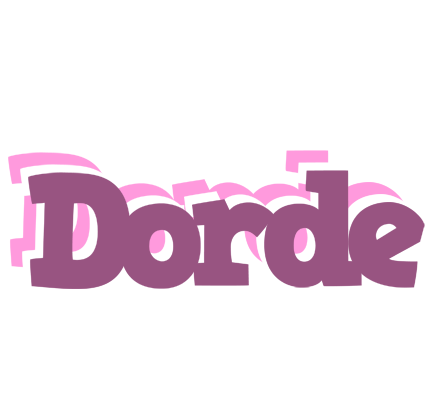 Dorde relaxing logo
