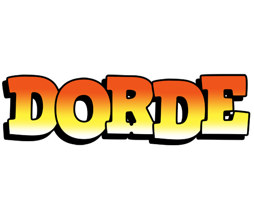 Dorde sunset logo