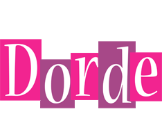 Dorde whine logo