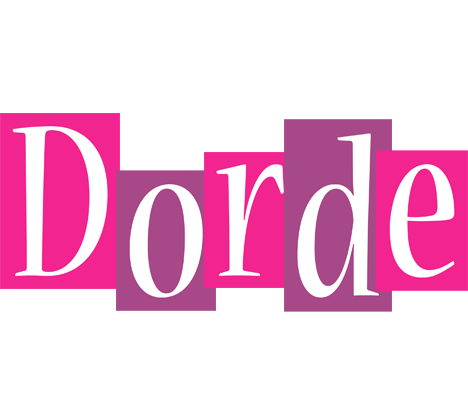 Dorde whine logo