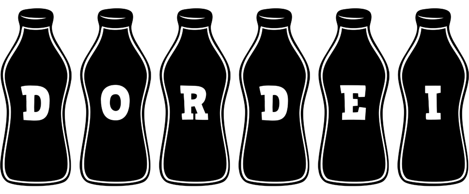 Dordei bottle logo