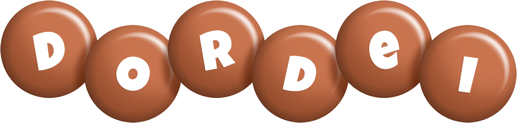 Dordei candy-brown logo