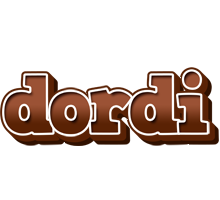 Dordi brownie logo