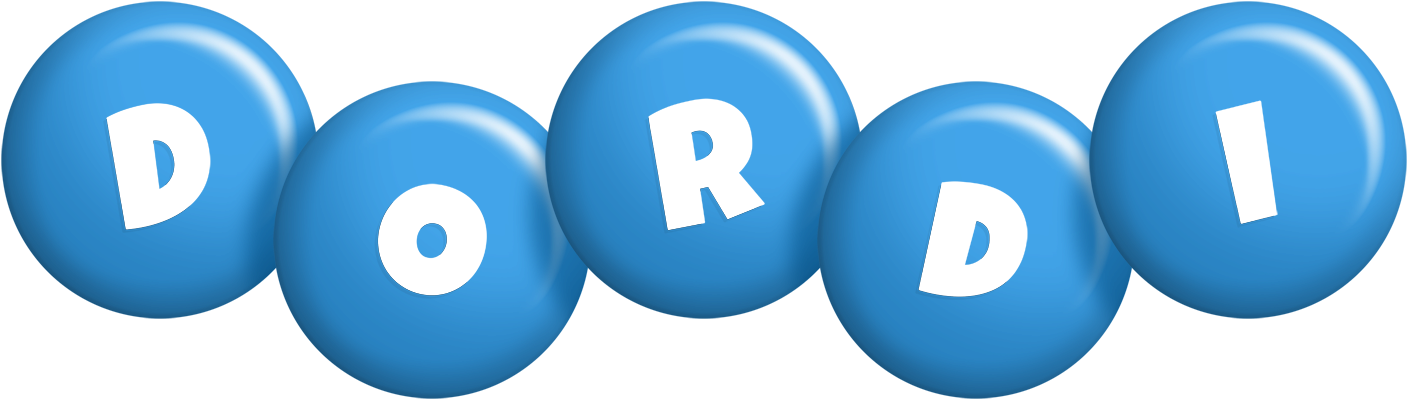 Dordi candy-blue logo