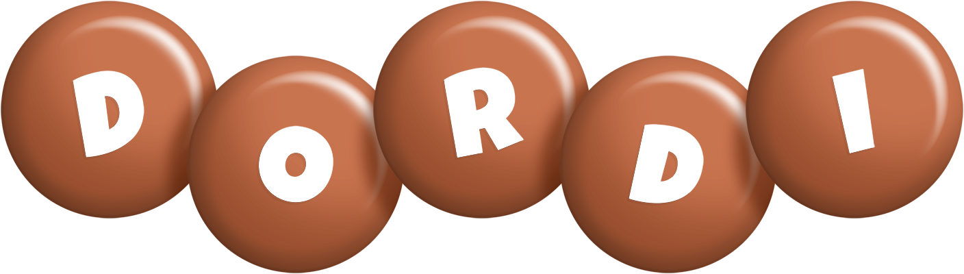 Dordi candy-brown logo