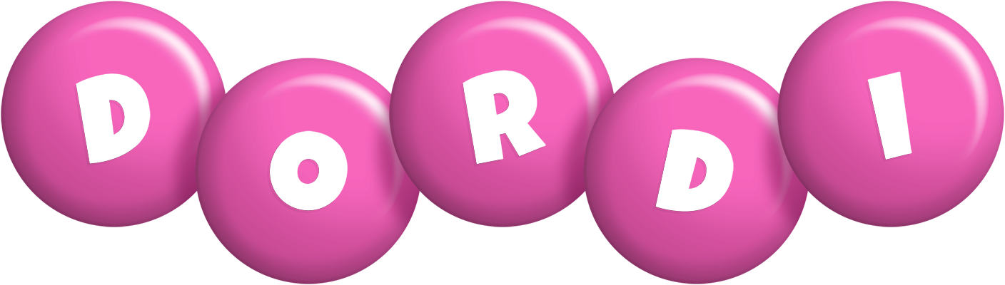 Dordi candy-pink logo