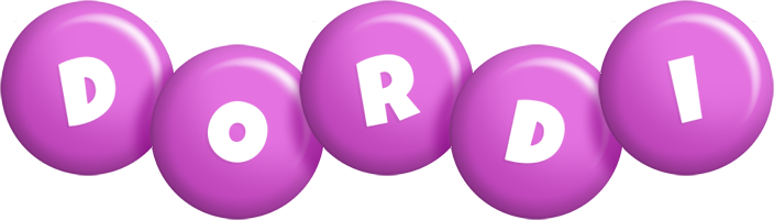 Dordi candy-purple logo