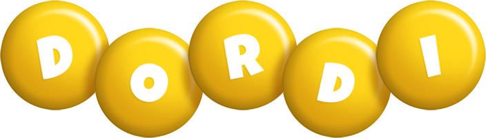 Dordi candy-yellow logo