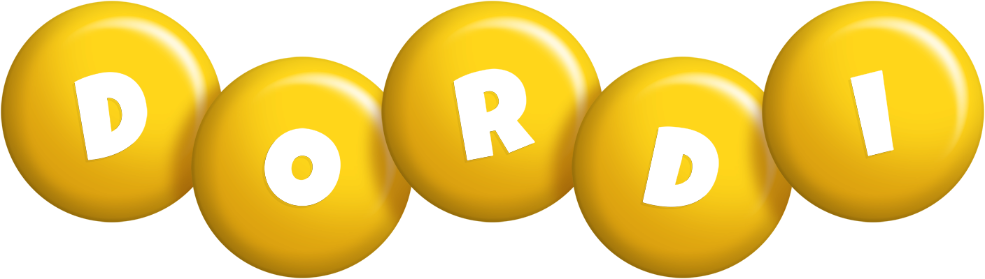 Dordi candy-yellow logo