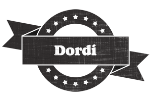 Dordi grunge logo