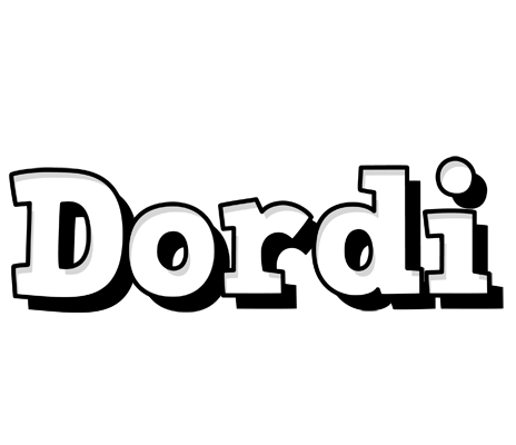 Dordi snowing logo