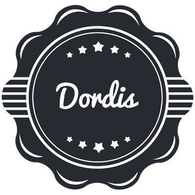 Dordis badge logo