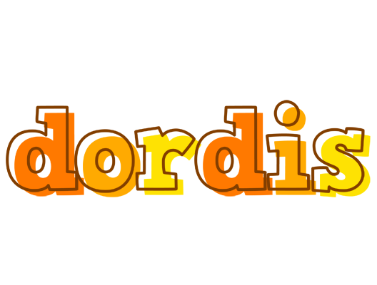 Dordis desert logo