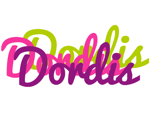 Dordis flowers logo