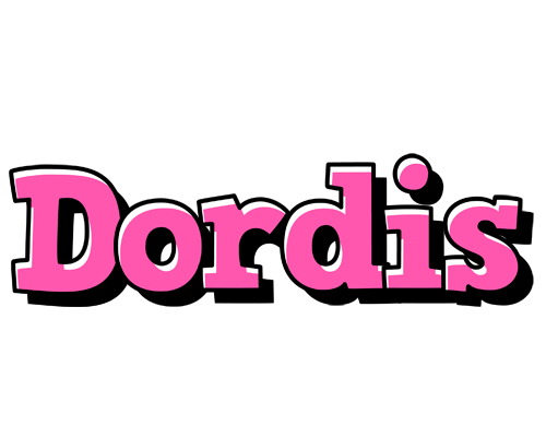 Dordis girlish logo