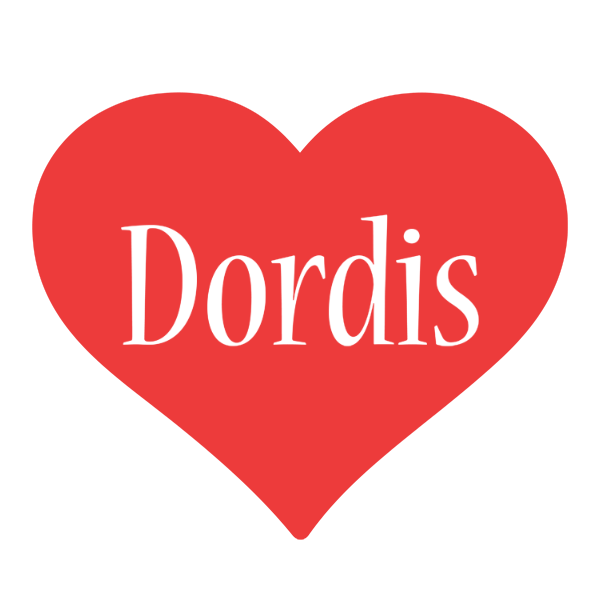 Dordis love logo