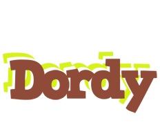 Dordy caffeebar logo