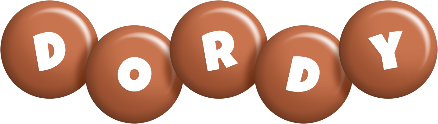 Dordy candy-brown logo