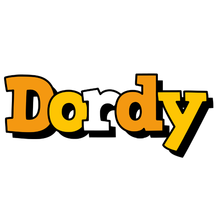 Dordy cartoon logo