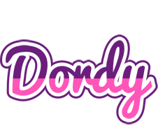 Dordy cheerful logo