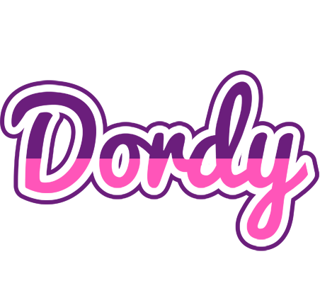 Dordy cheerful logo