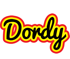 Dordy flaming logo