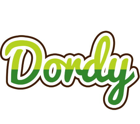 Dordy golfing logo