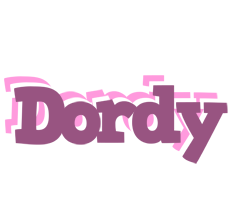 Dordy relaxing logo