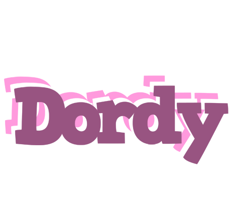 Dordy relaxing logo