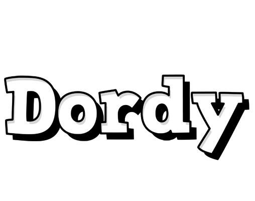 Dordy snowing logo