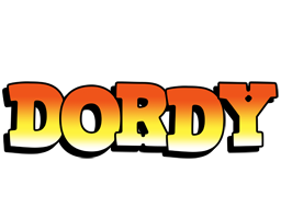 Dordy sunset logo