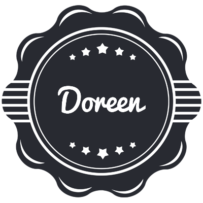 Doreen badge logo