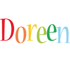 Doreen birthday logo