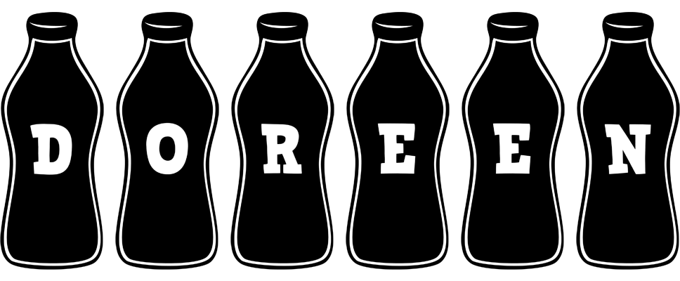Doreen bottle logo
