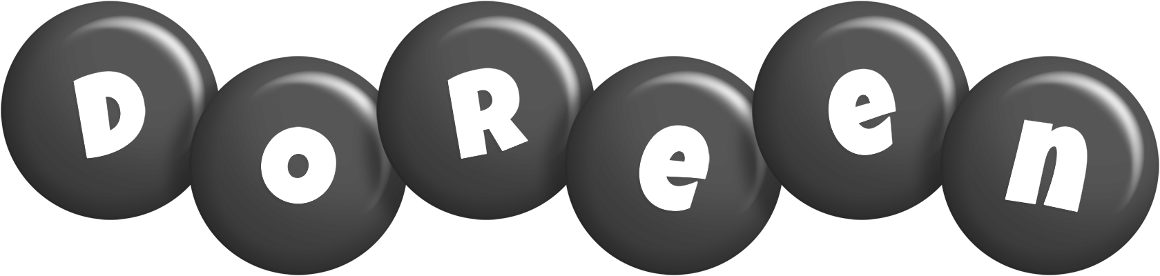 Doreen candy-black logo