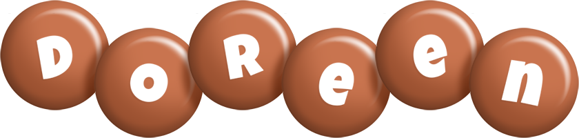 Doreen candy-brown logo