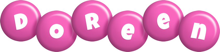 Doreen candy-pink logo