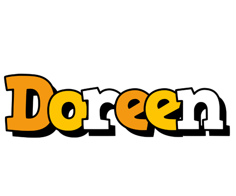 Doreen cartoon logo
