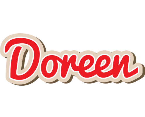 Doreen chocolate logo