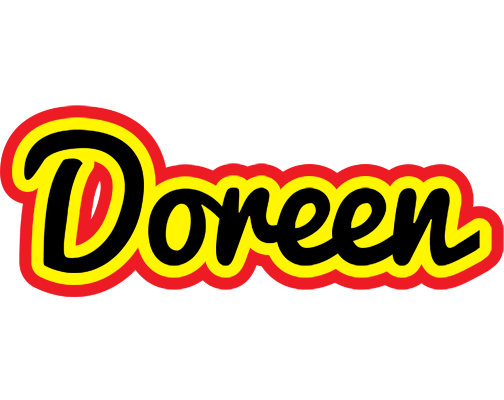 Doreen flaming logo