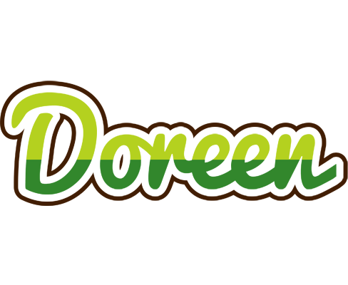 Doreen golfing logo