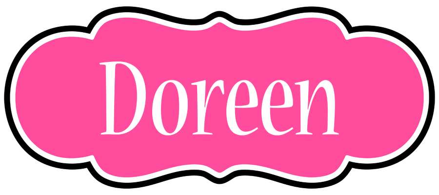 Doreen invitation logo