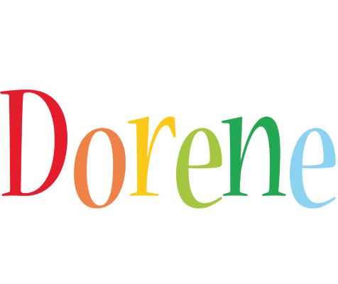 Dorene birthday logo