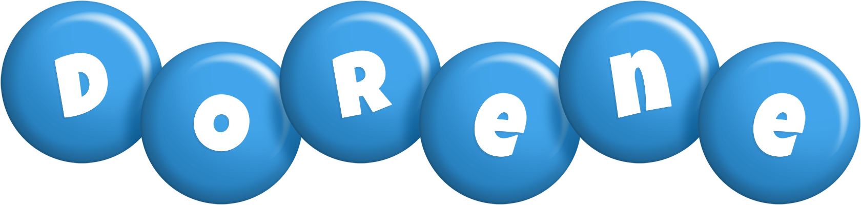 Dorene candy-blue logo