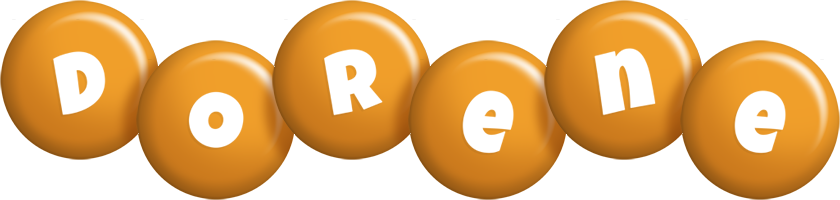 Dorene candy-orange logo