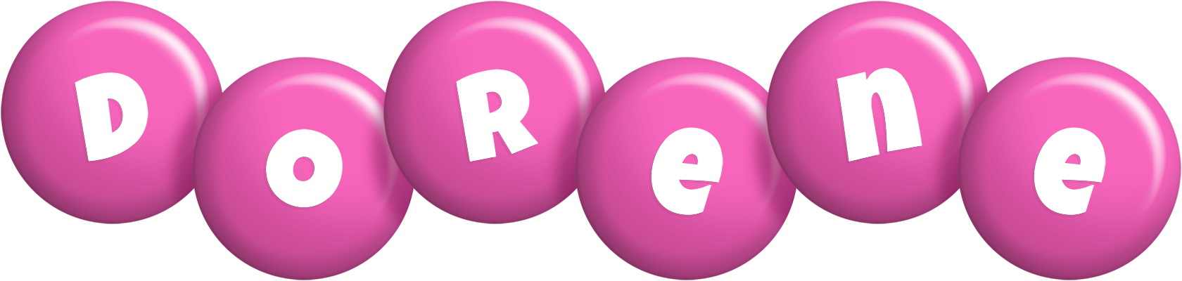 Dorene candy-pink logo