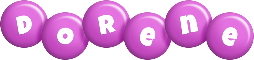 Dorene candy-purple logo